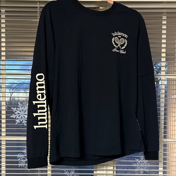 Lululemon Layered Long Sleeve T-Shirt Tennis Club 10 - Picture 2 of 5
